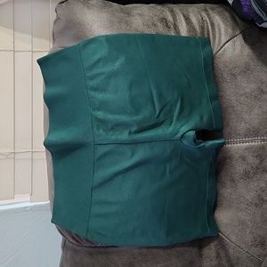 Zyia Active Dark Green Hustle Shorts Size XXL Never Worn